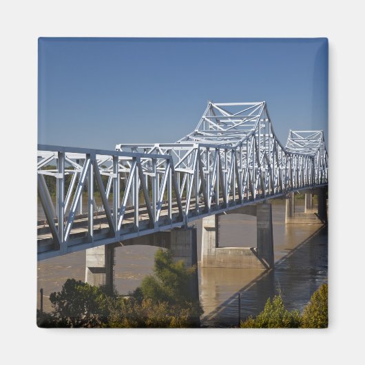 USA, Mississippi, Vicksburg. I-20 Highway Magneet (Voorkant)