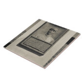 USA, Mississippi, Vicksburg. Riverfront Park, VS Tegeltje (Zijkant)