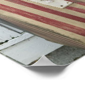 USA, Missouri, Herman: Patriottische Birdhouses, Poster (Hoek)