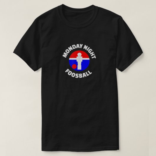 USA Monday Night Foosball T-Shirt (Design voorkant)
