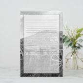 USA, Montana, Bannack State Park Oude wagen gemaak Briefpapier (Staand voorkant)