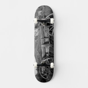 USA, Montana, Bannack State Park Oude wagen gemaak Persoonlijk Skateboard