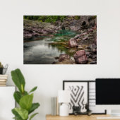 USA, Montana, Glacier National Park 2 Poster (Thuiskantoor)