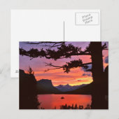 USA, Montana, Glacier National Park. Landscape Briefkaart (Voorkant / Achterkant)
