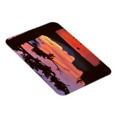 USA, Montana, Glacier National Park. Landscape Magneet (Rechterzijde)