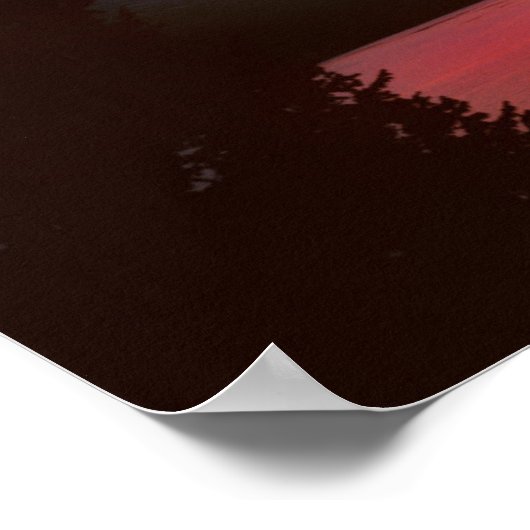 USA, Montana, Glacier National Park. Landscape Poster (Hoek)