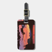 USA, Montana, Glacier National Park. Landschap Bagagelabel (Voorkant verticaal)