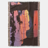 USA, Montana, Glacier National Park. Landschap Deken (Voorkant Verticaal)