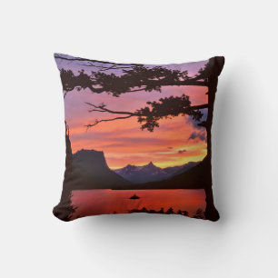 USA, Montana, Glacier National Park. Landschap Kussen