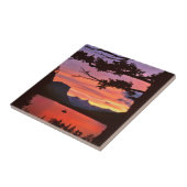 USA, Montana, Glacier National Park. Landschap Tegeltje (Zijkant)