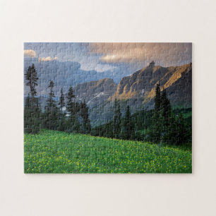 USA, Montana, Glacier National Park, Logan Pass Legpuzzel