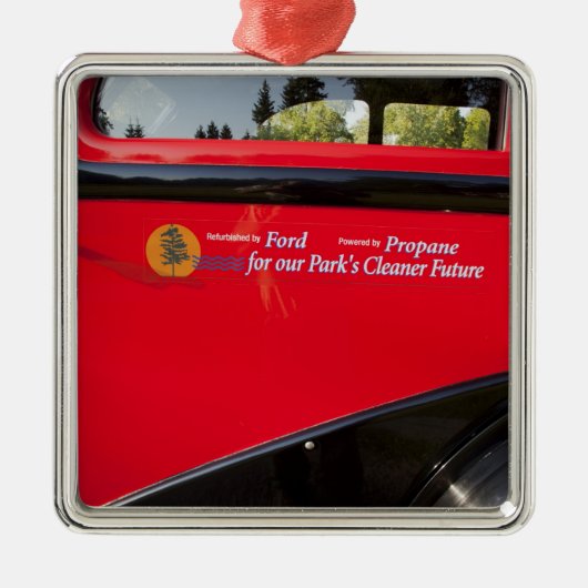 USA, Montana, Glacier National Park, Metalen Ornament (Voorkant)