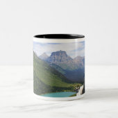 USA, Montana, Glacier National Park, Mountain Tweekleurige Koffiemok (Center)