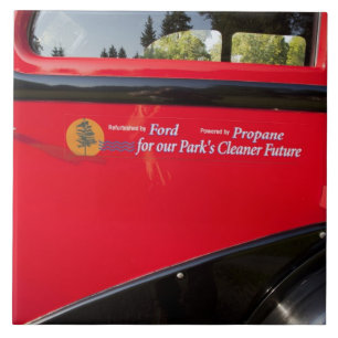 USA, Montana, Glacier National Park,  Tegeltje