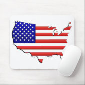 USA Mousepad Muismat (Met muis)