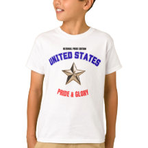 USA National Pride Edition Kinderen Basic T-Shirt