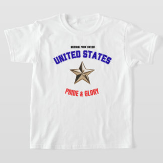 USA National Pride Edition Kinderen Basic T-Shirt