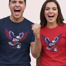 USA National Team Voetbal Adelaar Patriottisch Gra