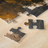 USA, Nebraska, Omaha, Gene Leahy Mall, Skyline Legpuzzel (Zijkant)