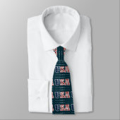 USA Necktie Stropdas (Gebonden)
