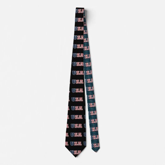 USA Necktie Stropdas (Voorkant)