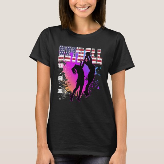 USA Netball T-shirt (Voorkant)
