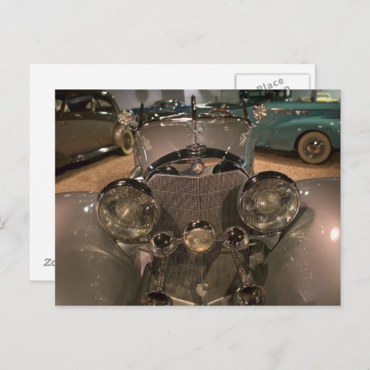 USA, Nevada_Reno: Nationaal Automobielmuseum 2 Briefkaart (Voorkant / Achterkant)