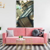 USA, Nevada_Reno: Nationaal Automobielmuseum 2 Canvas Afdruk (Insitu (Woonkamer))