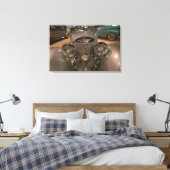 USA, Nevada_Reno: Nationaal Automobielmuseum Canvas Afdruk (Insitu (Slaapkamer))