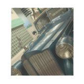 USA, Nevada_Reno: Nationaal Automobielmuseum Notitieblok (Voorkant)