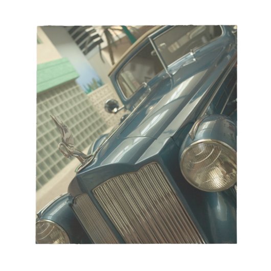 USA, Nevada_Reno: Nationaal Automobielmuseum Notitieblok (Voorkant)