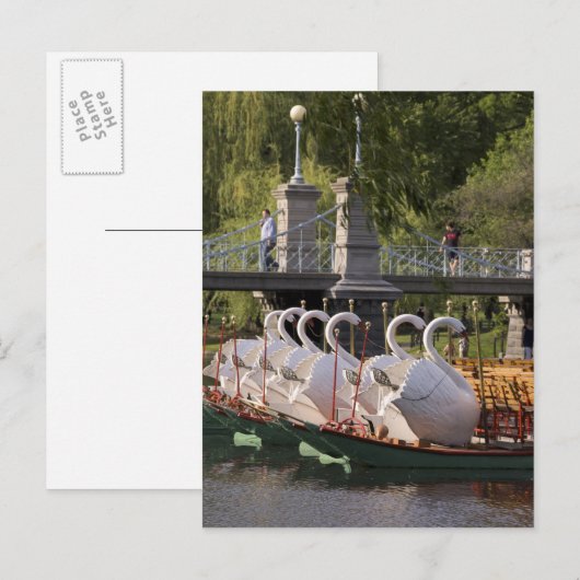 USA, New England, Massachusetts, Boston, Briefkaart (Voorkant / Achterkant)