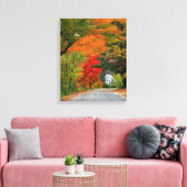 USA, New England, New Hampshire, Andover Canvas Afdruk (Insitu (Woonkamer))