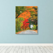 USA, New England, New Hampshire, Andover Canvas Afdruk (Insitu (Houten vloer))