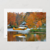 USA, New England, New Hampshire. Float Plane Briefkaart (Voorkant / Achterkant)