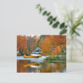 USA, New England, New Hampshire. Float Plane Briefkaart (Staand voorkant)