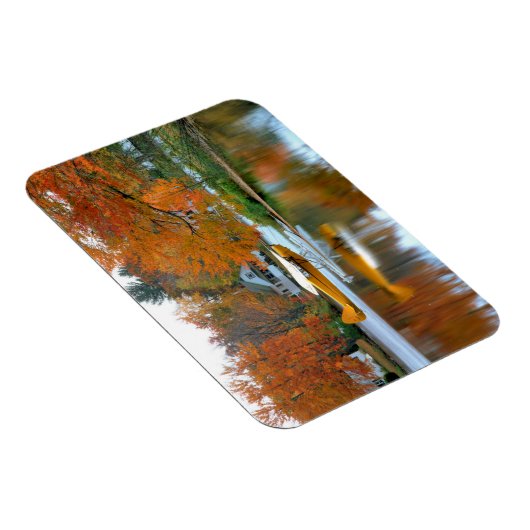 USA, New England, New Hampshire. Float Plane Magneet (Rechterzijde)