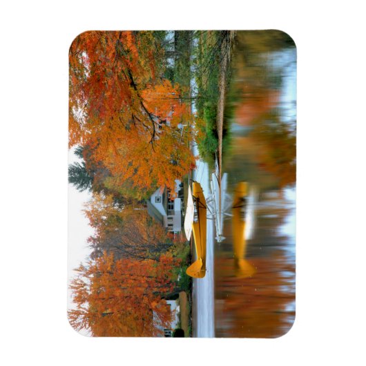 USA, New England, New Hampshire. Float Plane Magneet (Verticaal)