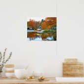 USA, New England, New Hampshire. Float Plane Poster (Keuken)