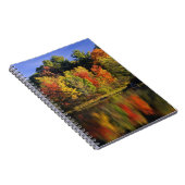 USA, New Hampshire, Moultonborough. Bomen in Notitieboek (Rechterzijde)