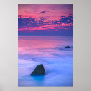 USA, New Jersey, Kaapverdië. Schilderachtig op Cap Poster