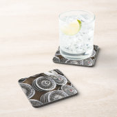 USA, New Mexico, Prewitt: Auto Hubcaps / Rt. 66 Drankjes Onderzetter (Rechterzijde)