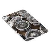 USA, New Mexico, Prewitt: Auto Hubcaps / Rt. 66 Magneet (Rechterzijde)