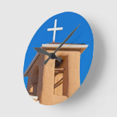 USA, New Mexico. Top Rancho De Taos Ronde Klok (Hoek)