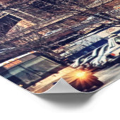 USA New York City Brooklyn Bridge Poster (Hoek)