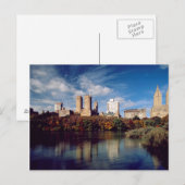 USA, New York City, Central Park, Lake Briefkaart (Voorkant / Achterkant)