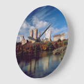 USA, New York City, Central Park, Lake Grote Klok (Hoek)