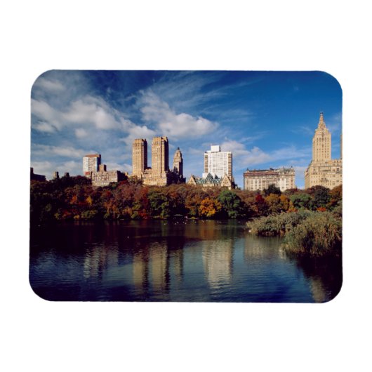 USA, New York City, Central Park, Lake Magneet (Horizontaal)