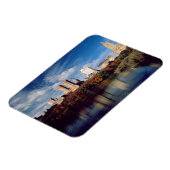 USA, New York City, Central Park, Lake Magneet (Linkerzijde)