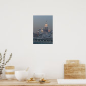 USA, New York City, Uitzicht van de Manhattan Brid Poster (Keuken)